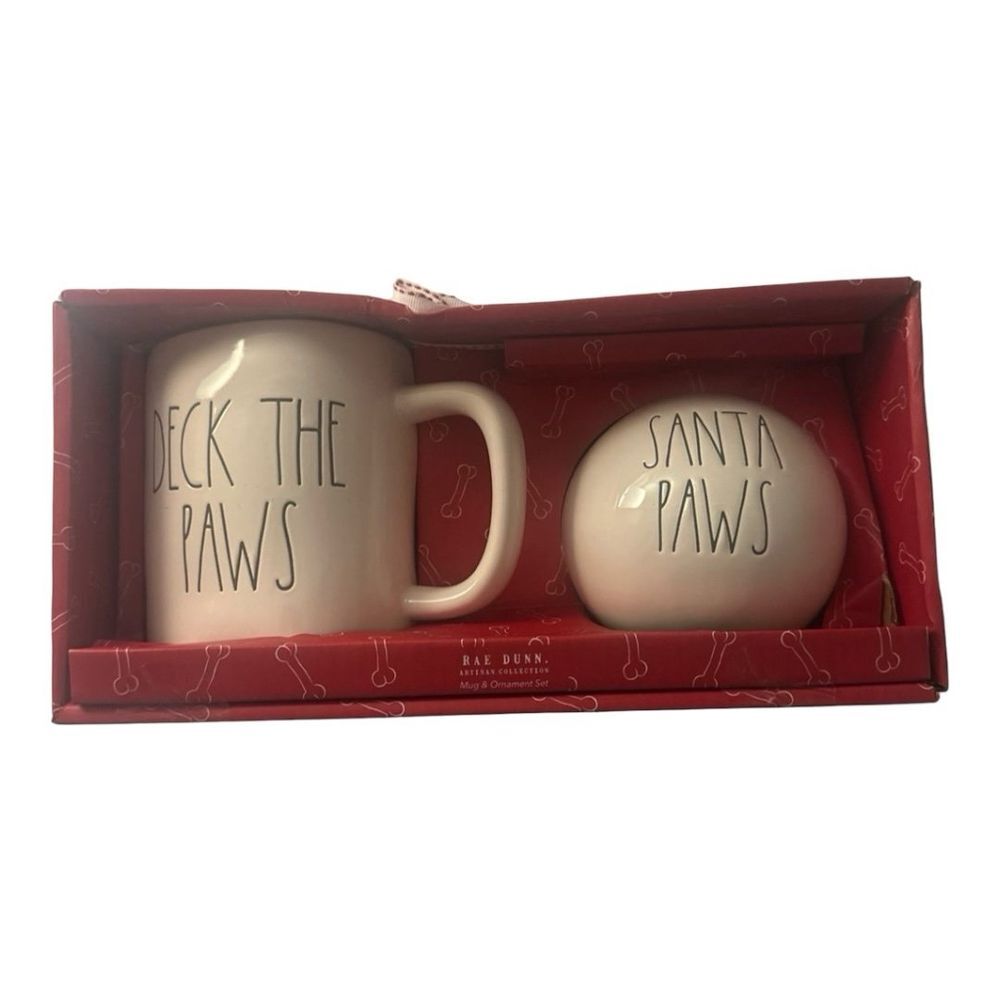 Rae Dunn‎ Pet Mug & Ornament Set